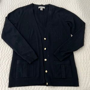 Black - wool sweater - Banana Republic